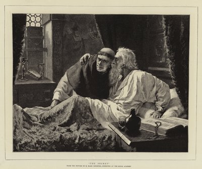 The Secret by Edmund Blair Leighton
